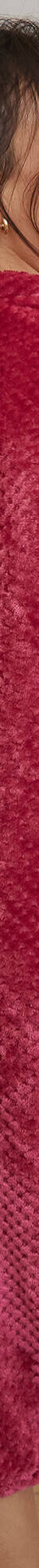 Robe de chambre zippée maille polaire texturée (framboise) Robe de chambre zippée maille polaire texturée (framboise)